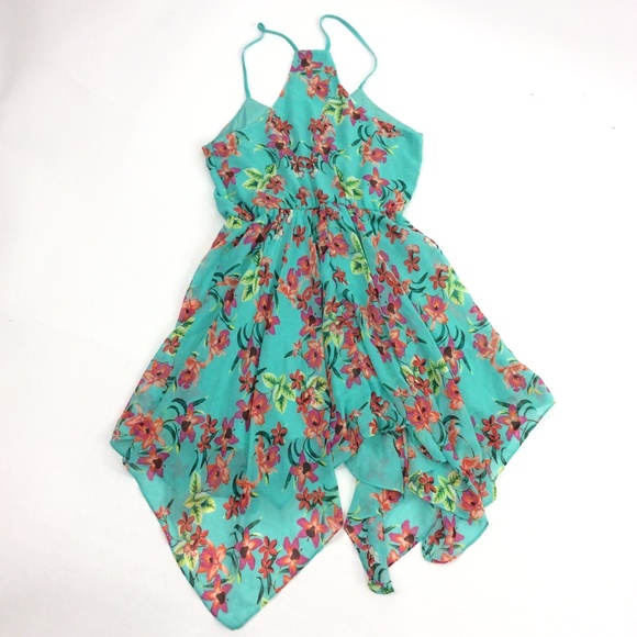 Sequin Harts Juniors Floral Print Dress - Picture 4 of 4